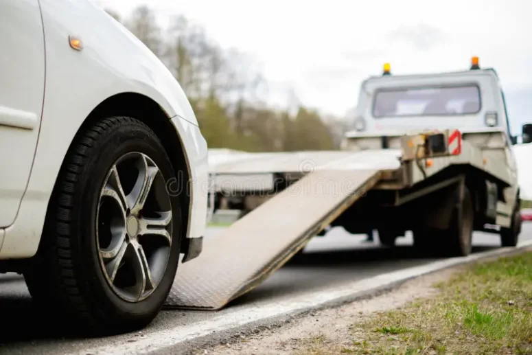 Layanan Towing Aman dengan GPS