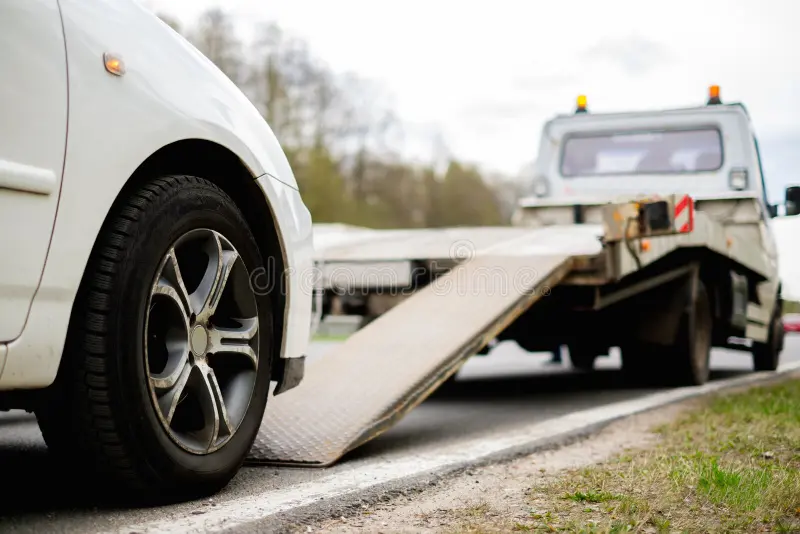 Layanan Towing Aman dengan GPS